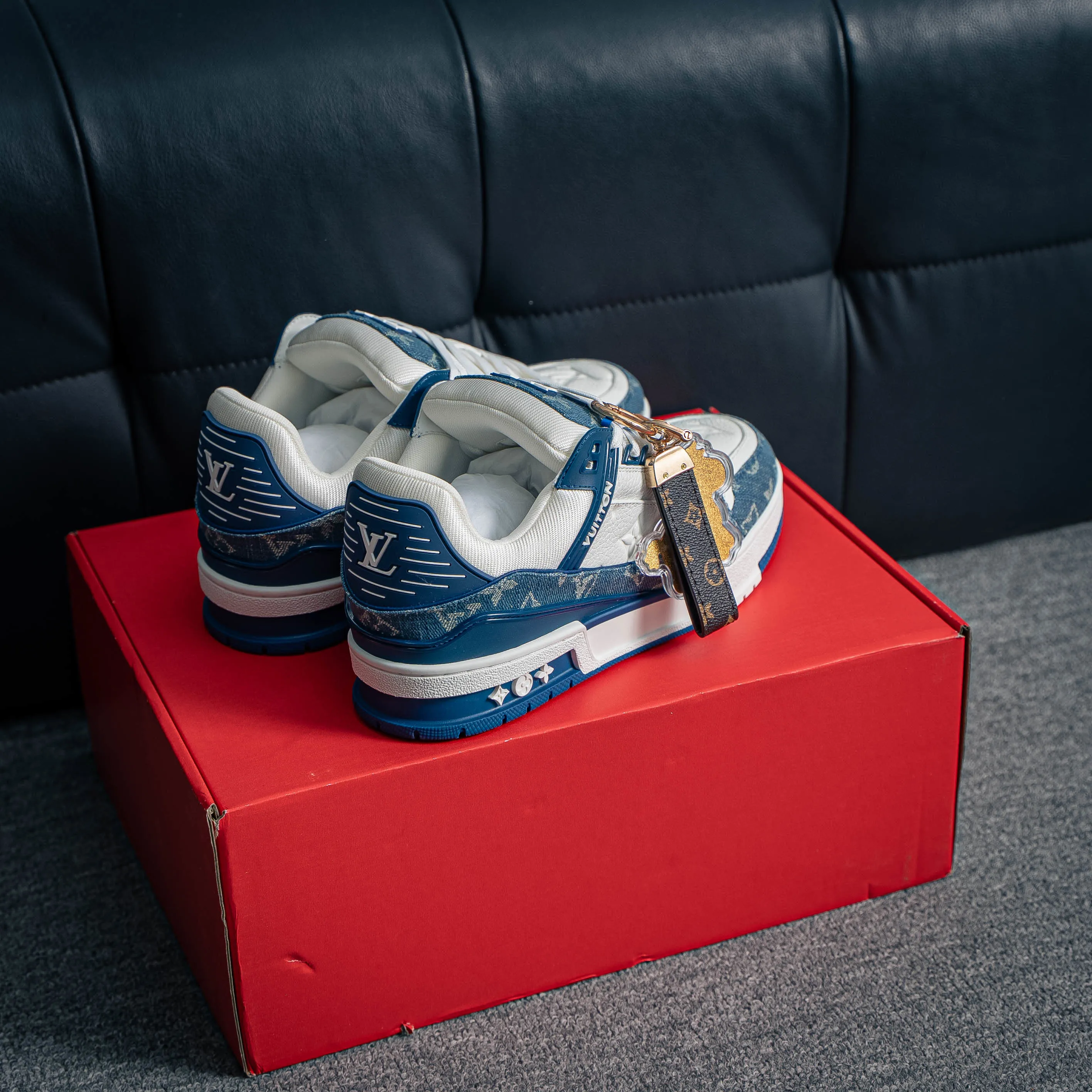 【Red 】Louis Vuitton LV Trainer Series Sneakers # ，✦ NFC # ZP ， #